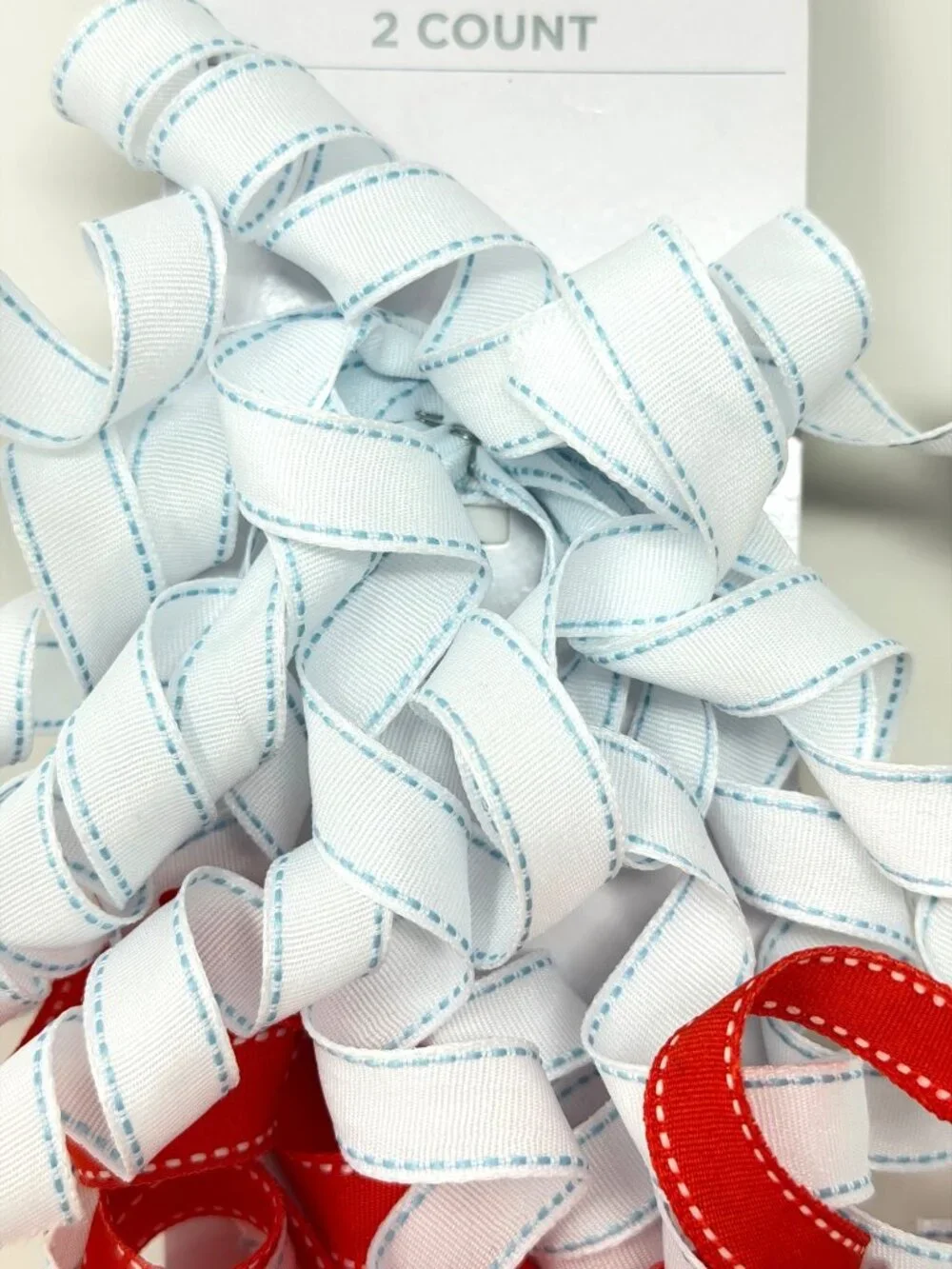 Target 2ct Cozy Christmas Premium Curl Swirl - Wondershop™ Gift Wrapping Decor